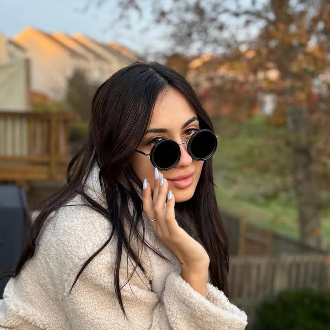 Wizy Black Lens Sunglasses